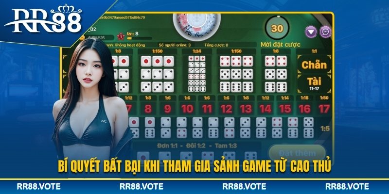 Bí quyết chơi tài xỉu RR88 bất bại