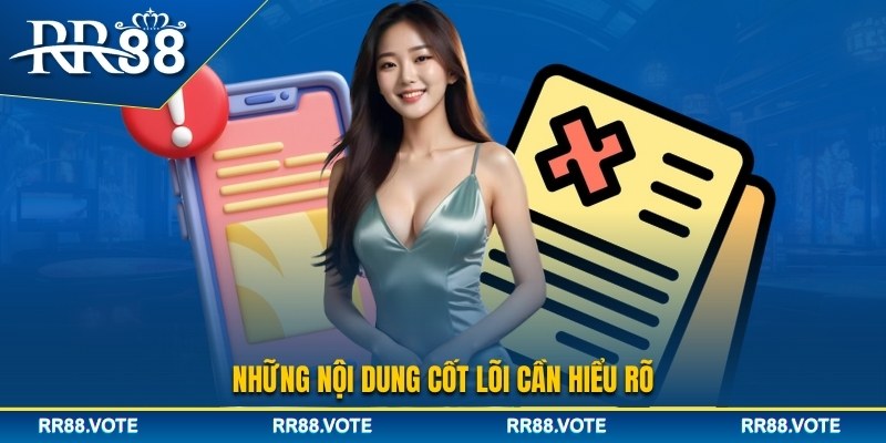 Nội dung cốt lõi của chính sách miễn trừ trách nhiệm